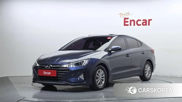 Hyundai The New Avante AD 2018 Синий из Кореи