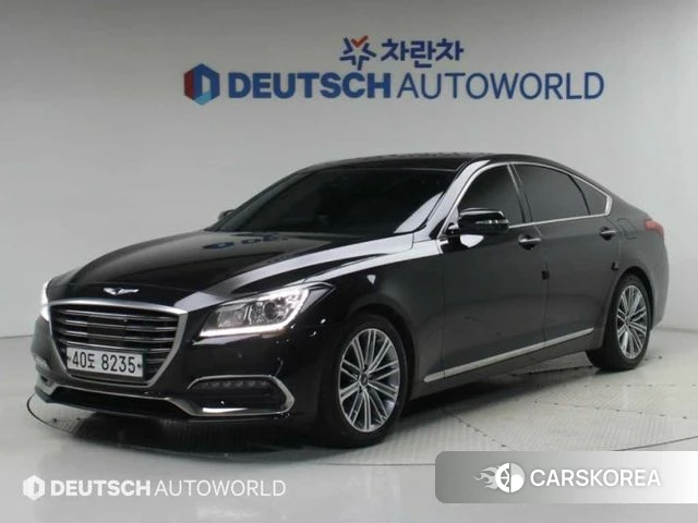 Genesis G80 2018 Черный из Кореи