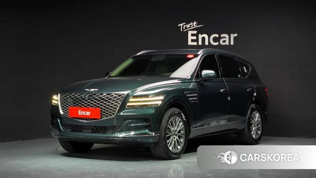 Genesis GV80 2022 Темно-зеленый из Кореи