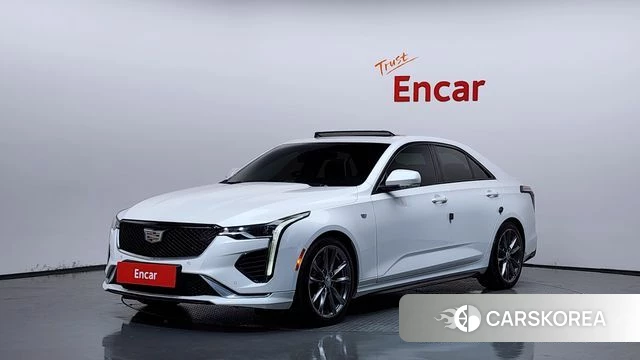 Cadillac CT4 2020 Белый из Кореи