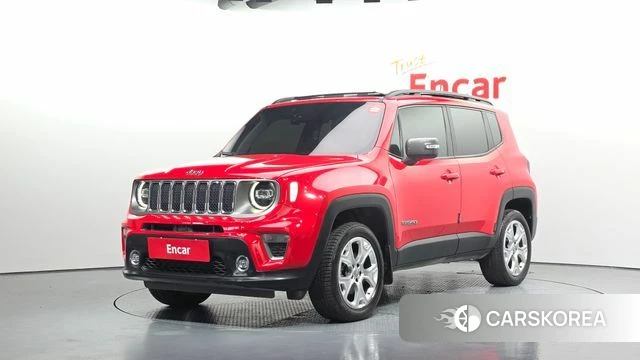 Jeep Renegade 2021 Красный из Кореи
