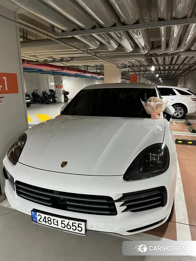 Porsche Cayenne (PO536) 2020 Белый из Кореи