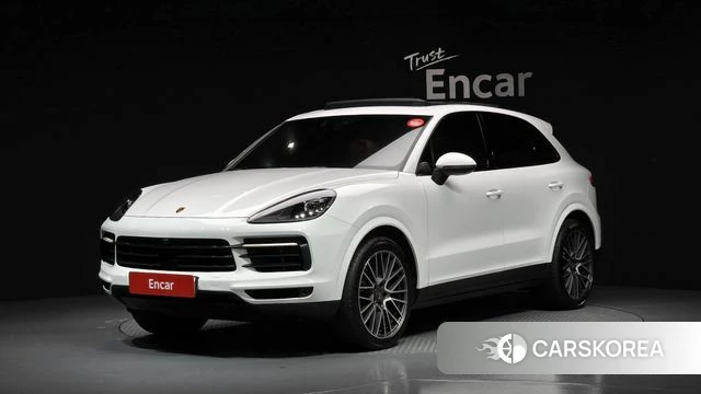 Porsche Cayenne (PO536) 2023 Белый из Кореи