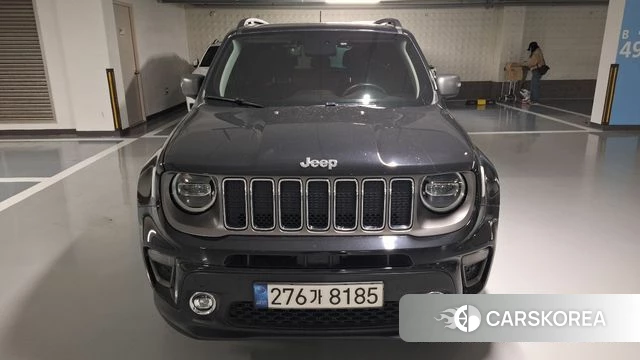 Jeep Renegade 2021 Черный из Кореи