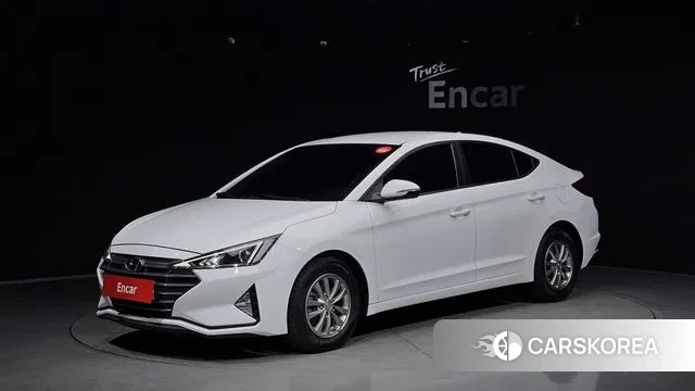 Hyundai The New Avante AD 2019 Белый из Кореи