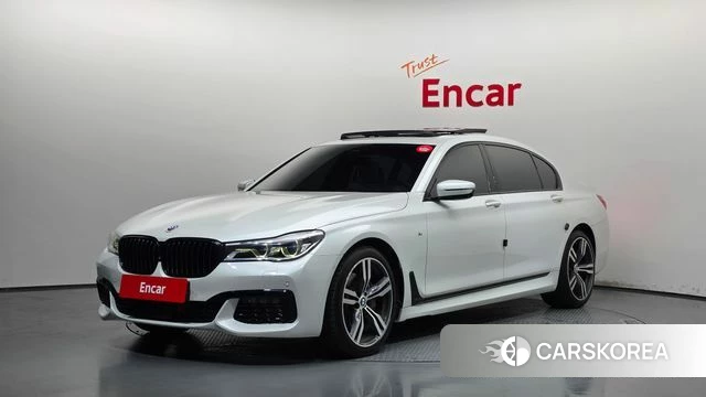 BMW 7 Series (G11) 2018 Белый из Кореи