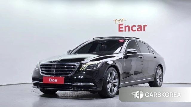 Mercedes-Benz S-Class W222 2018 Черный из Кореи