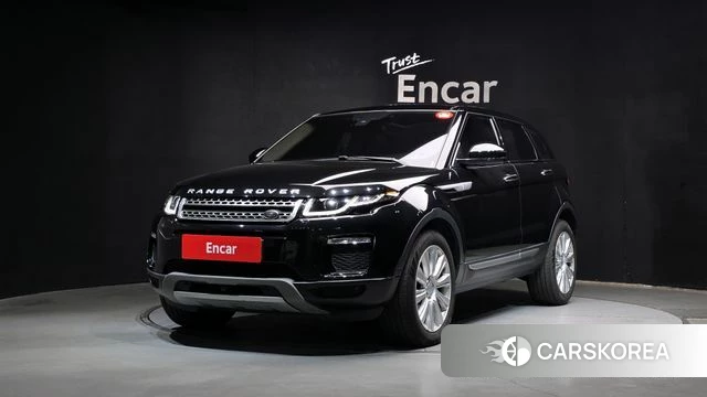 Land Rover Range Rover Evoque 2018 Черный из Кореи