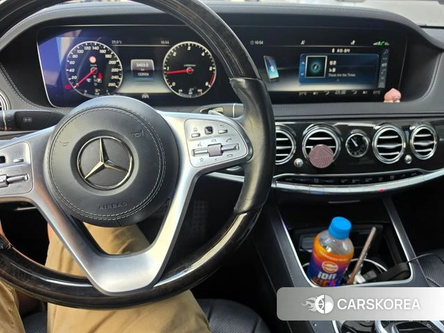 Mercedes-Benz S-Class W222 2019 Черный из Кореи