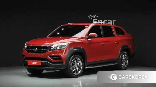 Ssangyong Rexton Sports 2019 Красный из Кореи