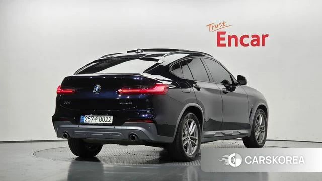 BMW X4 (G02) 2021 Черный из Кореи