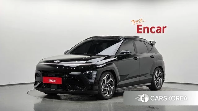 Hyundai Kona (SX2) 2025 Черный из Кореи