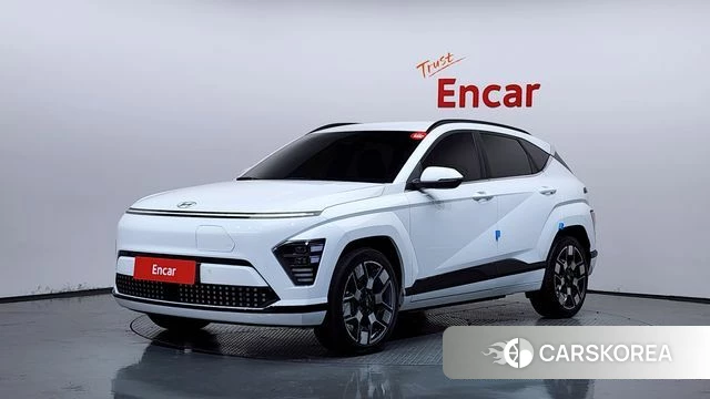 Hyundai Kona Electric (SX2) 2023 Белый из Кореи