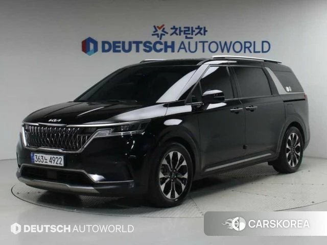 Kia Carnival 4th generation 2022 Черный из Кореи