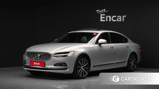Volvo S90 2024 Серебристо-серый из Кореи