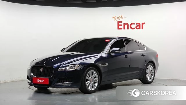 Jaguar XF (X260) 2018 Синий из Кореи