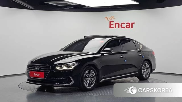 Hyundai Grandeur IG Hybrid 2019 Черный из Кореи