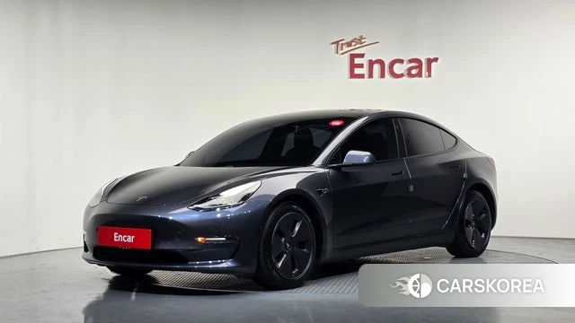 Tesla Model 3 2021 Серый из Кореи