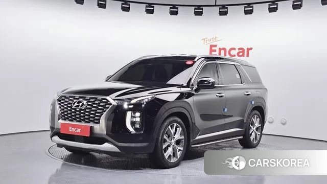 Hyundai Palisade 2021 Черный из Кореи