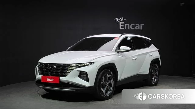 Hyundai Tucson (NX4) 2021 Белый из Кореи