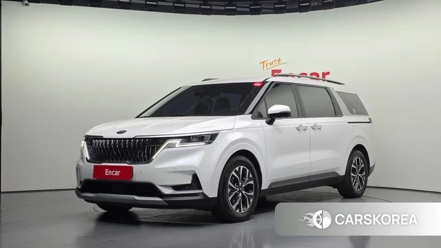 Kia Carnival 4th generation 2021 Белый из Кореи