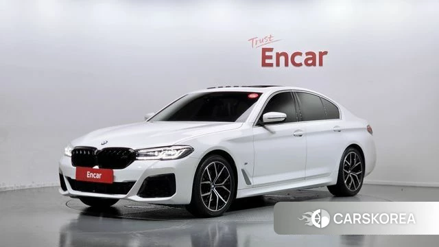 BMW 5 Series (G30) 2021 Белый из Кореи