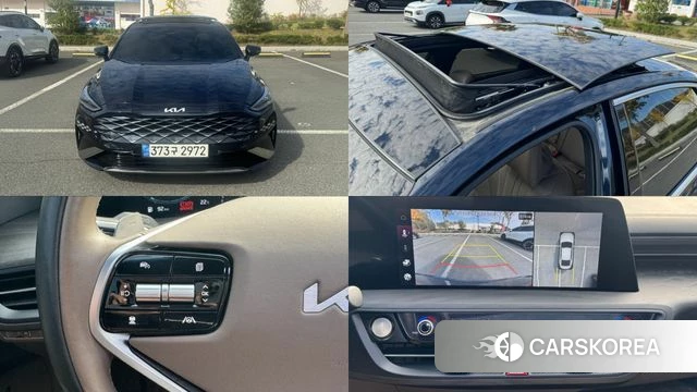 Kia K8 2022 Синий из Кореи