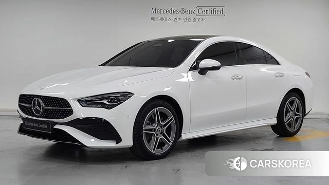 Mercedes-Benz CLA-Class C118 2024 Белый из Кореи