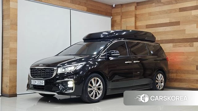 Kia The New Carnival 2019 Черный из Кореи