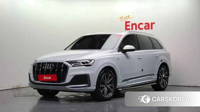Audi Q7 (4M) 2022 Белый из Кореи