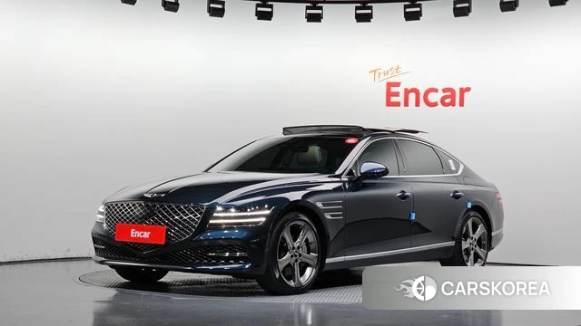 Genesis G80 (RG3) 2022 Синий из Кореи