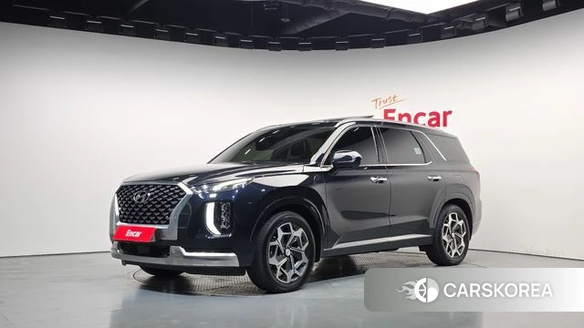Hyundai Palisade 2021 Синий из Кореи