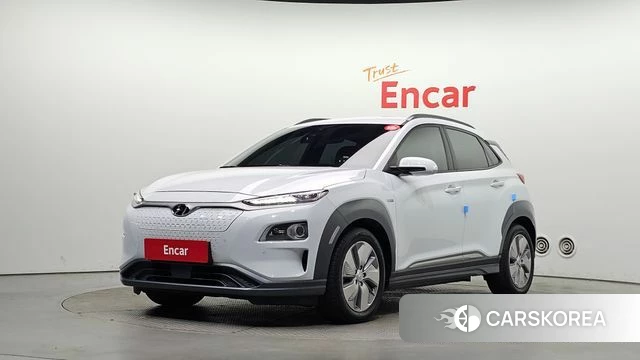 Hyundai Kona Electric 2020 Белый из Кореи