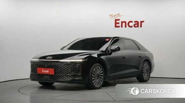 Hyundai Grandeur Hybrid (GN7) 2023 Черный из Кореи