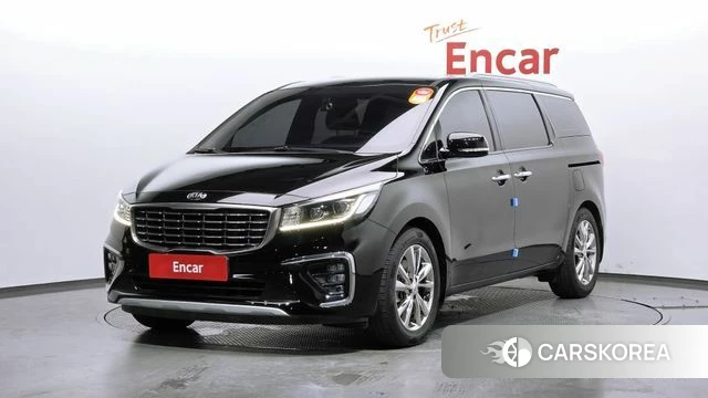 Kia The New Carnival 2019 Черный из Кореи