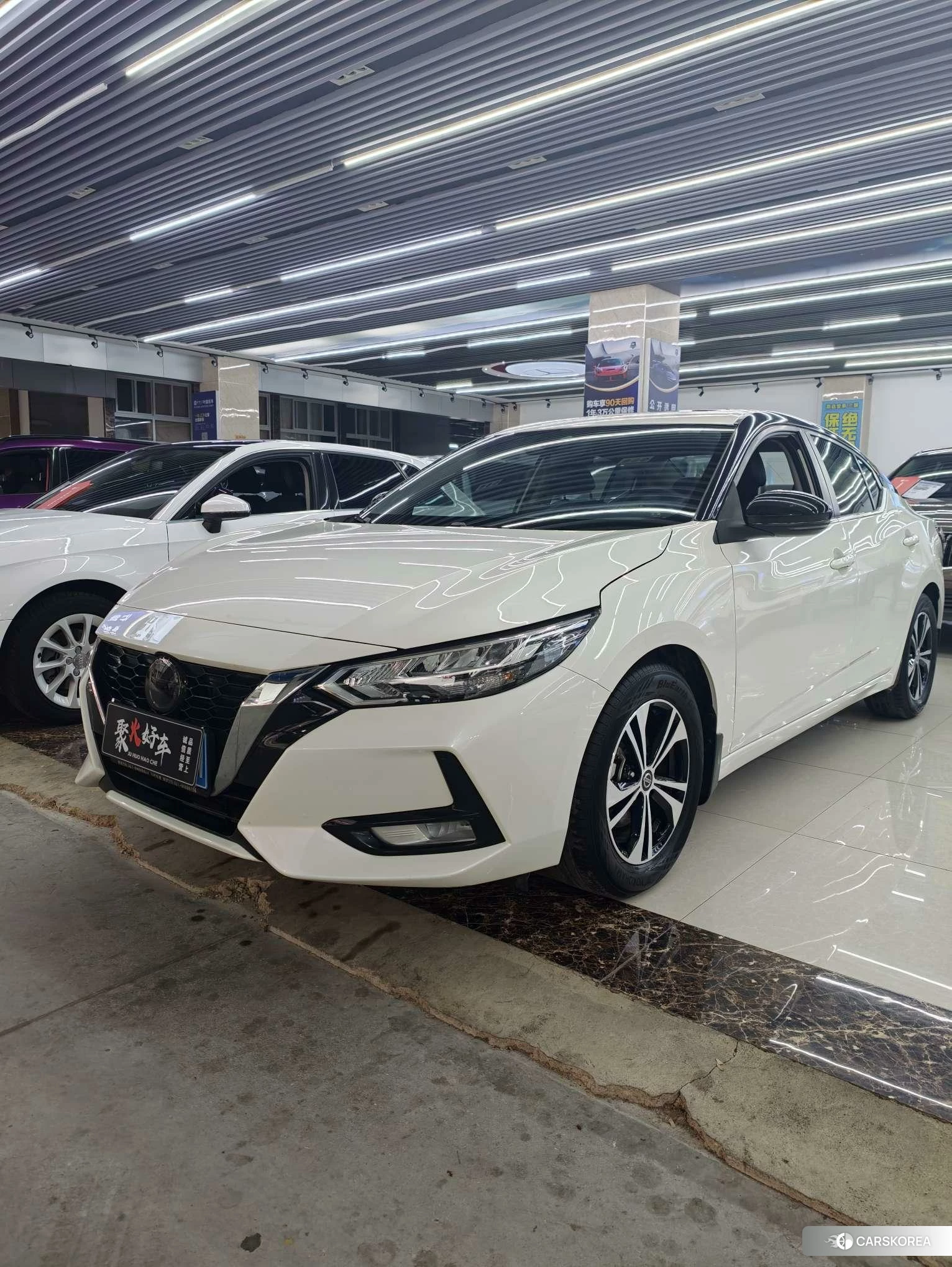 Nissan Sylphy 2021 Белый из Китая