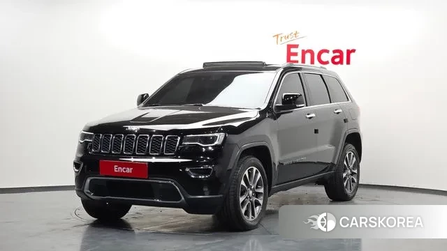 Jeep Grand Cherokee 2018 Черный из Кореи