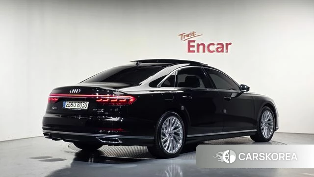 Audi A8 (D5) 2021 Черный из Кореи
