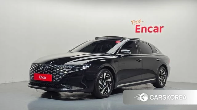 Hyundai The New Grandeur IG Hybrid 2022 Черный из Кореи