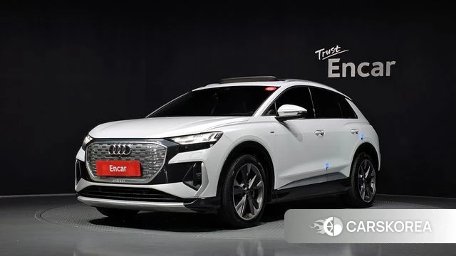 Audi Q4 e-Tron (F4) 2022 Белый из Кореи