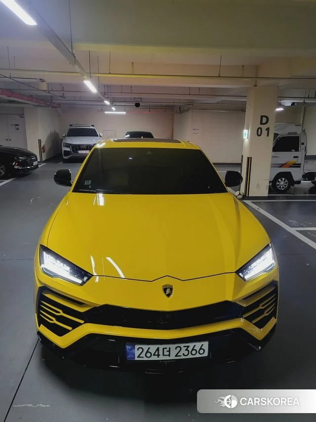 Lamborghini Urus 2021 Желтый из Кореи