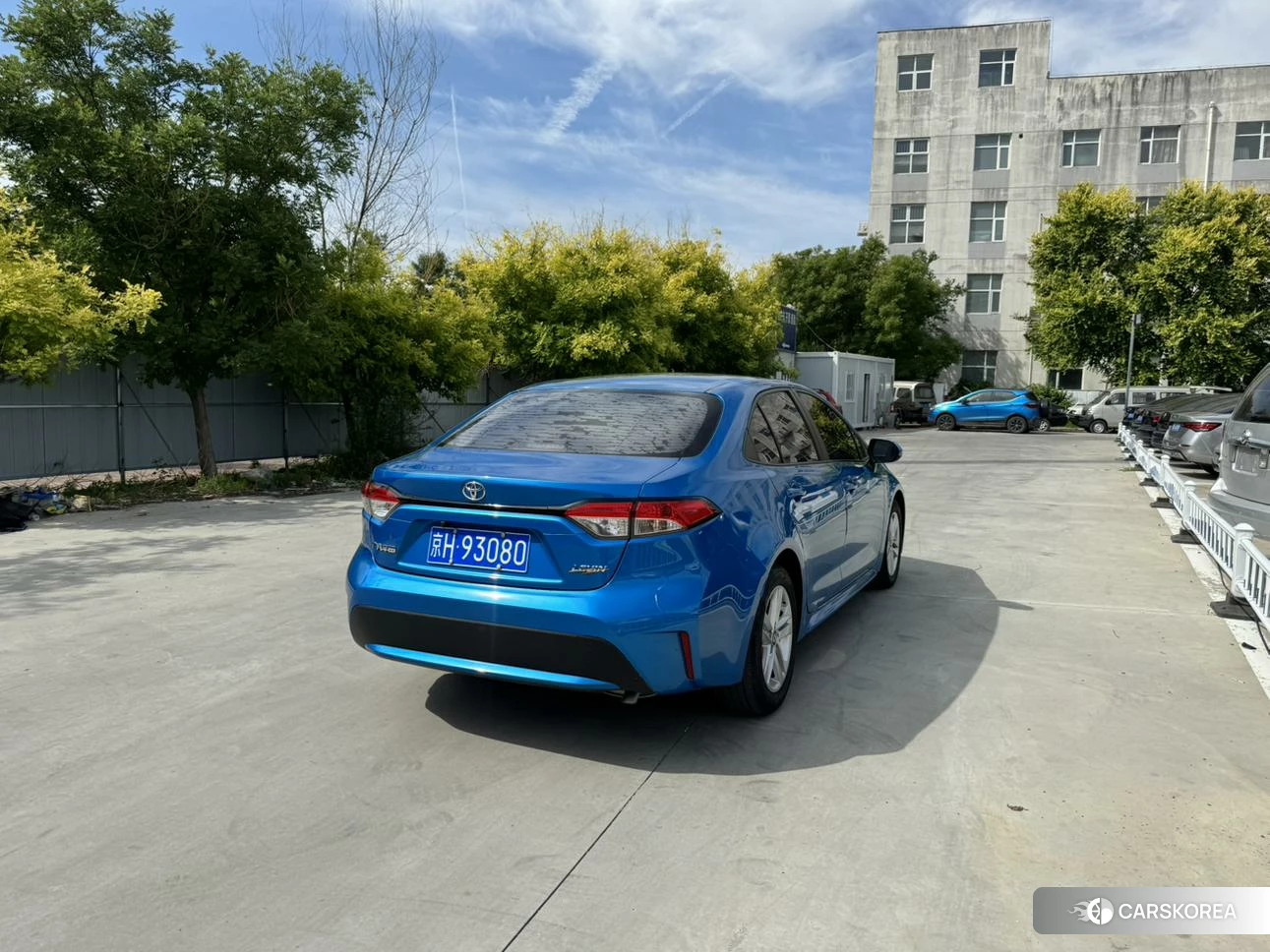 Toyota Levin 2021 Синий из Китая