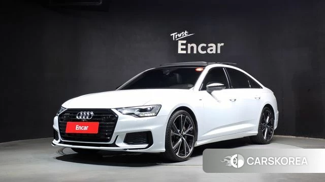 Audi A6 (C8) 2022 Белый из Кореи