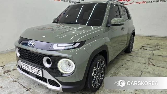 Hyundai Casper 2022 Светло-зеленый из Кореи