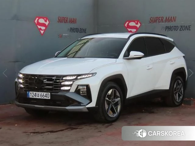 Hyundai The New Tucson Hybrid (NX4) 2024 Белый из Кореи