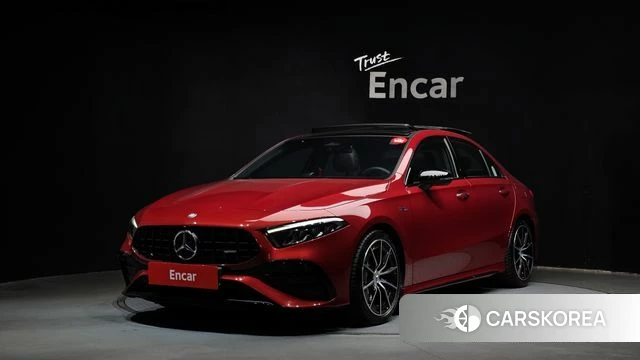 Mercedes-Benz A-Class W177 2024 Красный из Кореи
