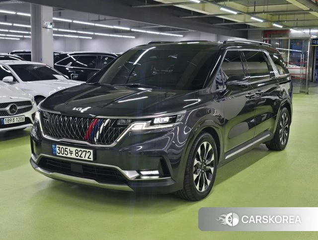 Kia Carnival 4th generation 2021 Серый из Кореи