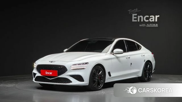 Genesis The New G70 2021 Белый из Кореи