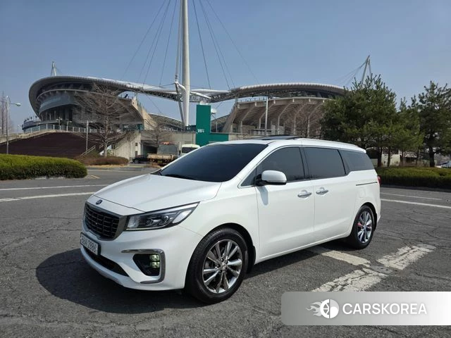 Kia The New Carnival 2018 Белый из Кореи