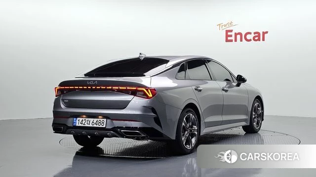 Kia K5 3rd generation 2022 Серый из Кореи